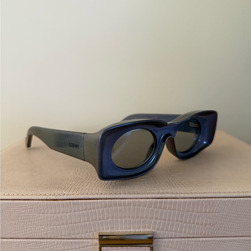 LOEWE x Paula's Ibiza Holographic Oval Sunglasses